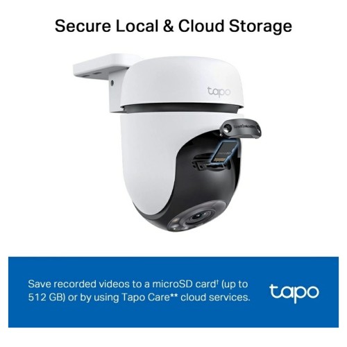 WIRELESS SECURITY COLOR CAMERA  TAPO C510w V1 WHITE FHD IP65 ΕΞΩΤΕΡΙΚΟΥ ΧΩΡΟΥ